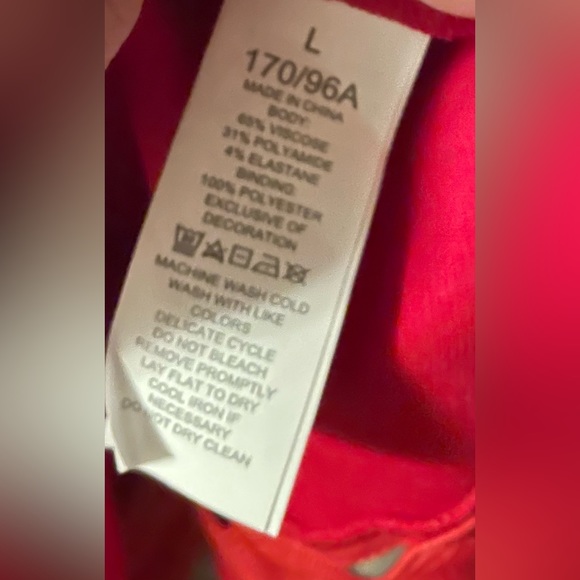 Kate Spade Dress: Large/Red - Picture 6 of 7